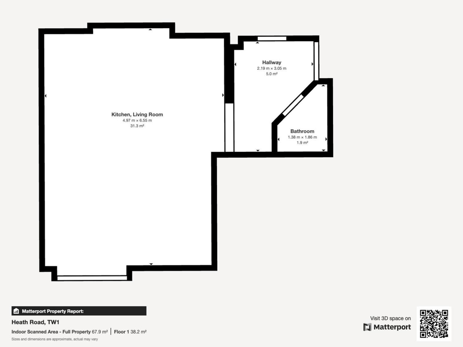 Вилла 2Bed House Twickenham With Private Garden Экстерьер фото